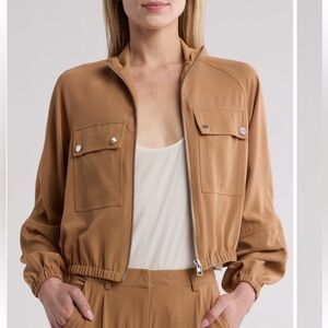 Calvin Klein zip Bomber Jacket NWT